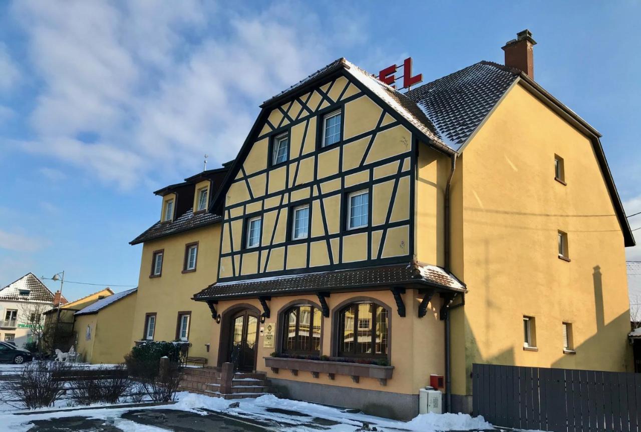 เบสต์ เวสเทิร์น โอ เชอวาล บล็อง มุลอูส นอร์ด Hotel Baldersheim ภายนอก รูปภาพ